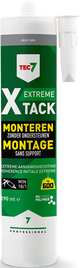 Tec7 x-tack patron hurtig monteringssæt 290ml grå - 534535000