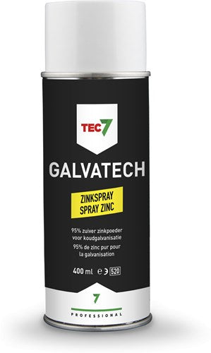 Tec7 zink spray galvatech | aerosol | 400 ml - 901112000