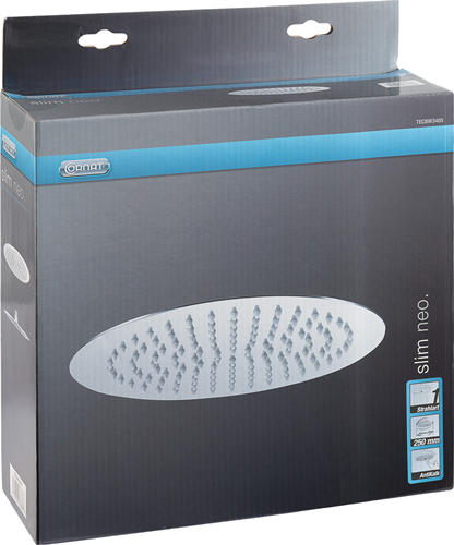 Cornat brusehoved slim neo round ch - tecbw3405