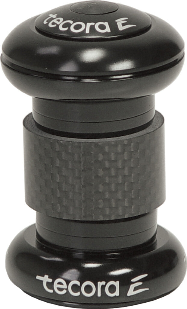 Tecora Ball Head Set 1 tomme Forude Cartr Alu 26.4 Kegle sort