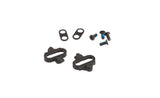 Tecora e pedaler ATB Combi SPD flad udskiftelige pedalstifter sort