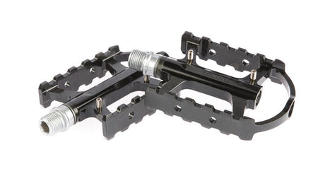 Tecora e tecmulti pedal sæt aluminium multigrip sort på kortet