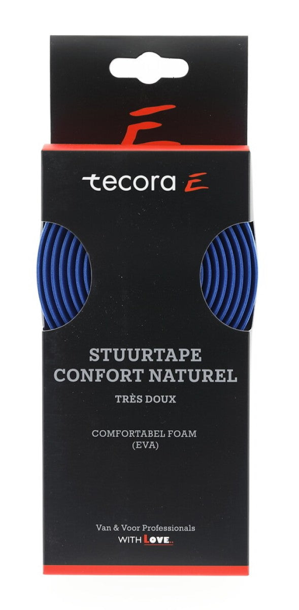 Buzaglo tecora e styrtape confort naturel, ø2,5x30 mm, 1,8m, blå