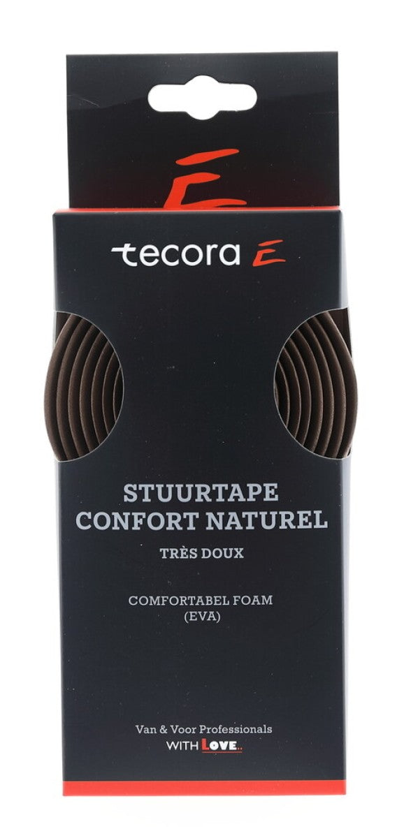 Buzaglo tecora e styrtape confort naturel, ø2,5x30 mm, 1,8m, brun