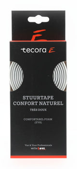 Buzaglo tecora e styrtape confort naturel, ø2,5x30 mm, 1,8m, hvid