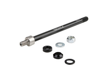 Tecora e thru axle trailer m12 p1.5 153-165mm aluminium sort