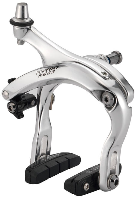 Tektro bremsesæt caliper r559 med bremseklods p477 bag sølv