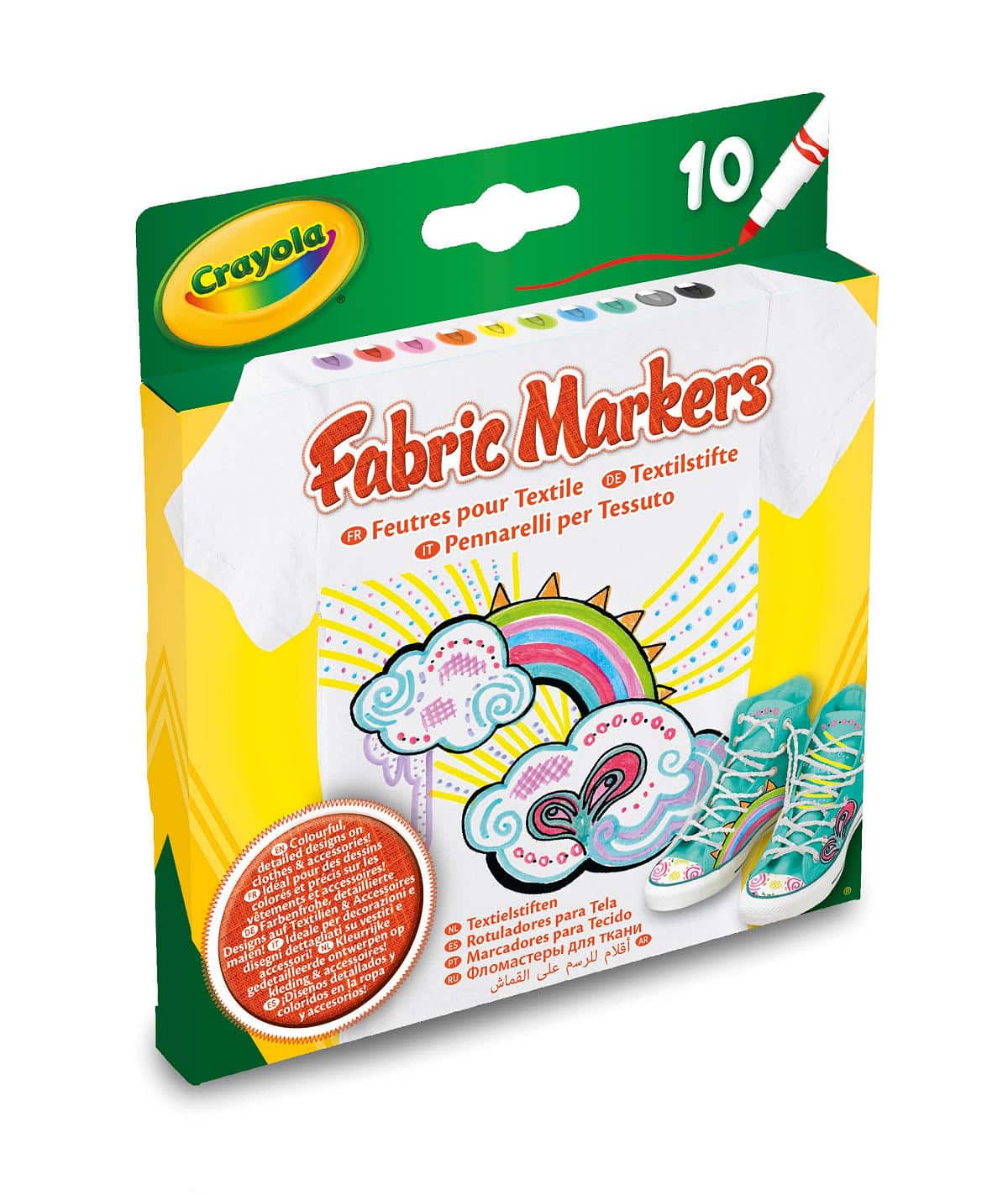 Crayola - 10 stoftuscher