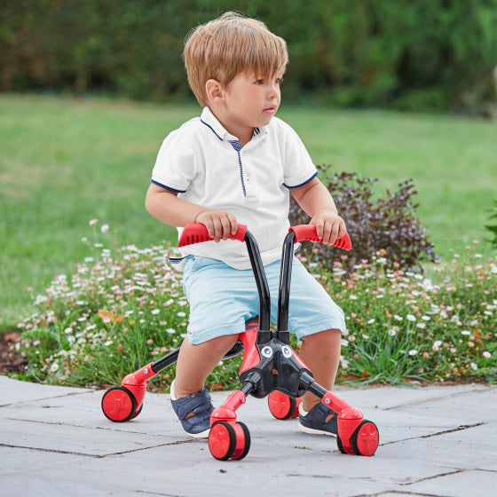 Bugs ScrambleBug Beetle med 4 hjul Junior Rød Sort