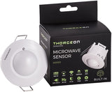 Enzo torgeon radar bevægelsessensor forsænket loft 360 grader hvid - 3900544