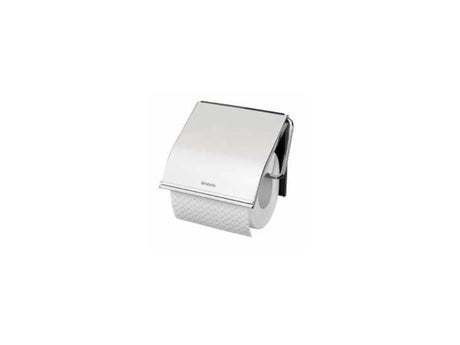 Brabantia toiletrulleholder brillant stål 12,3x1,7x13,2cm