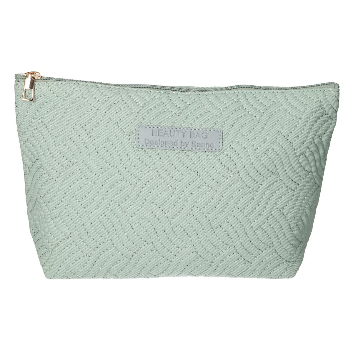 Rejsetoilettaske skønhedstaske wave turkis 30cm x 19,5cm