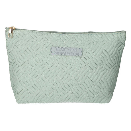 Rejsetoilettaske skønhedstaske wave turkis 30cm x 19,5cm