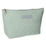 Rejsetoilettaske skønhedstaske wave turkis 30cm x 19,5cm