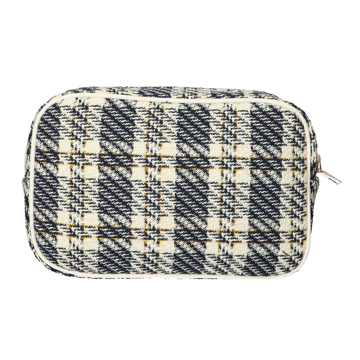 Traveler toiletæske tweed tern 26x16cm
