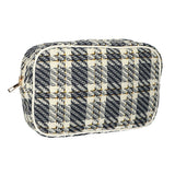 Traveler toiletæske tweed tern 26x16cm