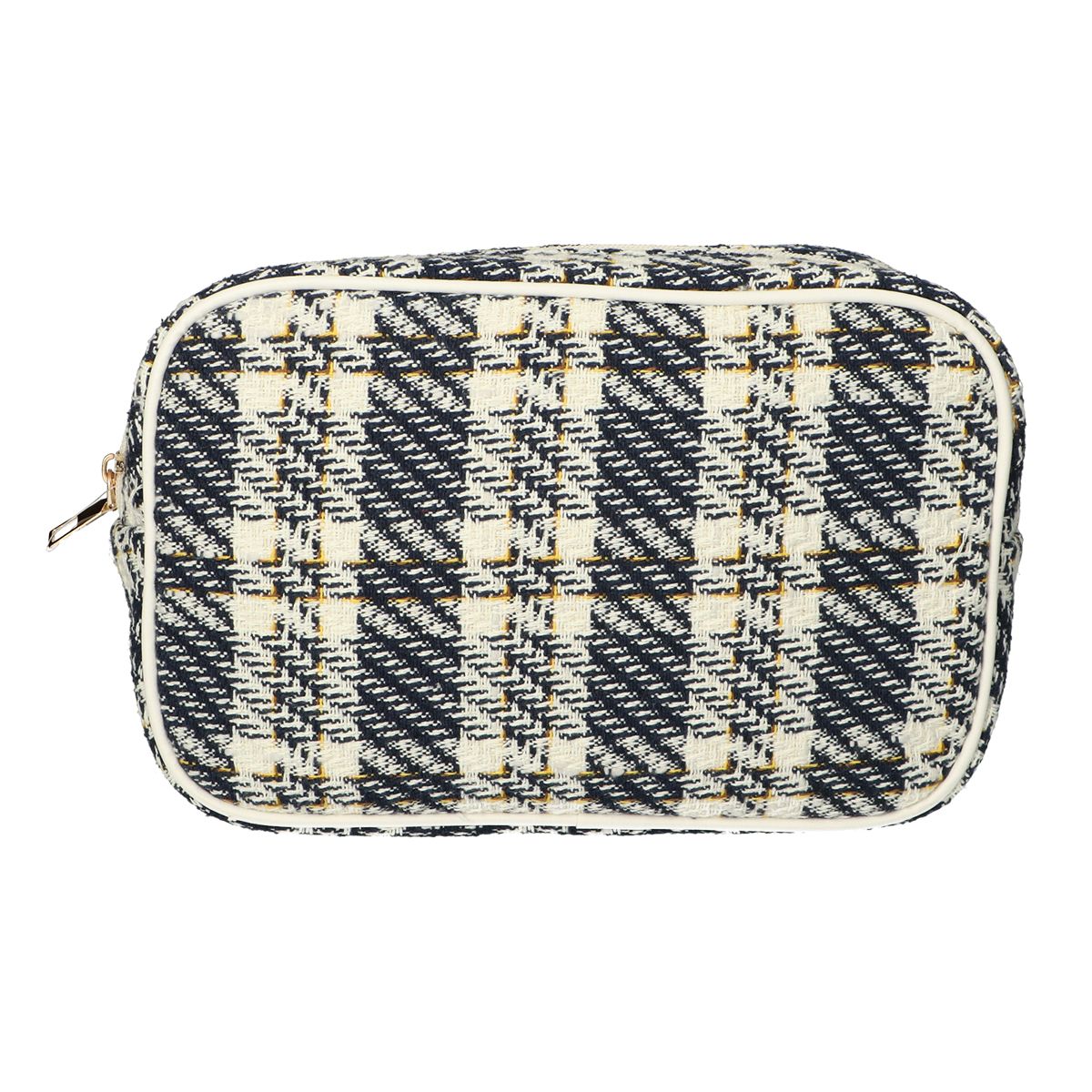 Traveler toiletæske tweed tern 26x16cm