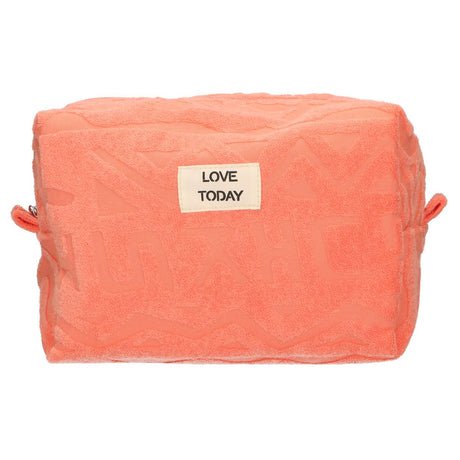 Traveller toilettas badstof sunny roze 21,5cm x 19cm