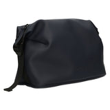 Traveller toilettas waterdicht gesp zwart donkerblauw 34cm x 21cm