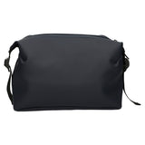 Traveller toilettas waterdicht gesp zwart donkerblauw 34cm x 21cm