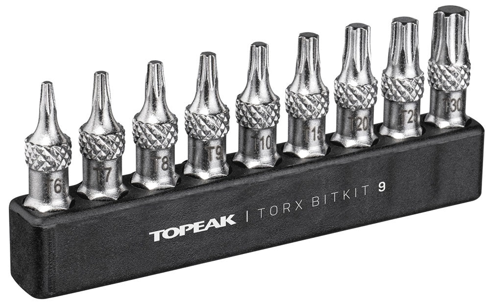 Topeak torx bit kit 9