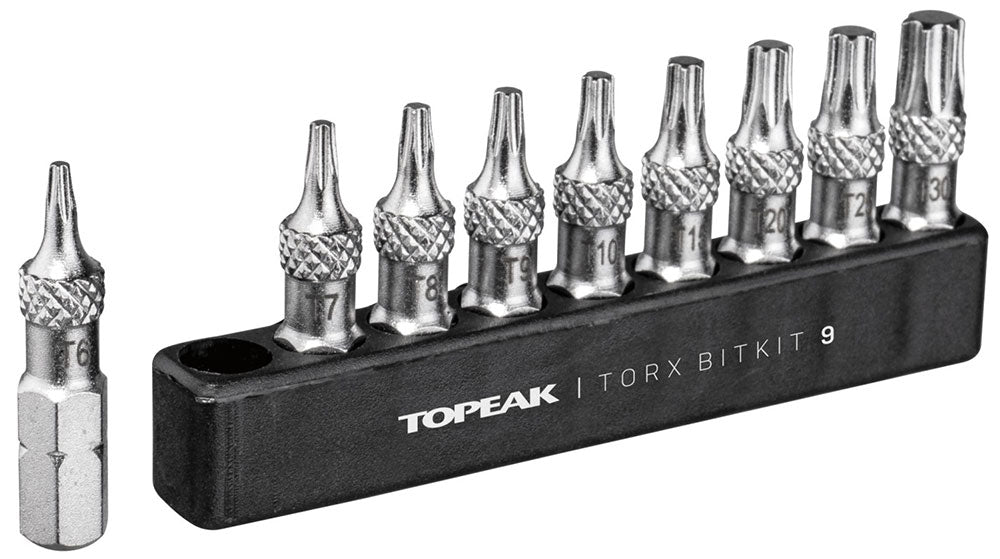 Topeak torx bit kit 9