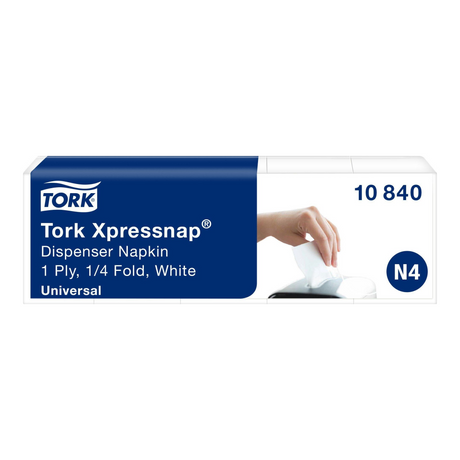 Tork servietter til dispenser hvid 22x33 cm n4 n12