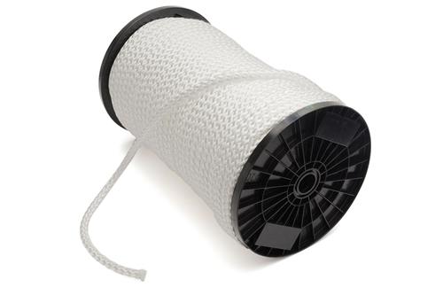 Snor nylon hvid 4mm | 200 stk