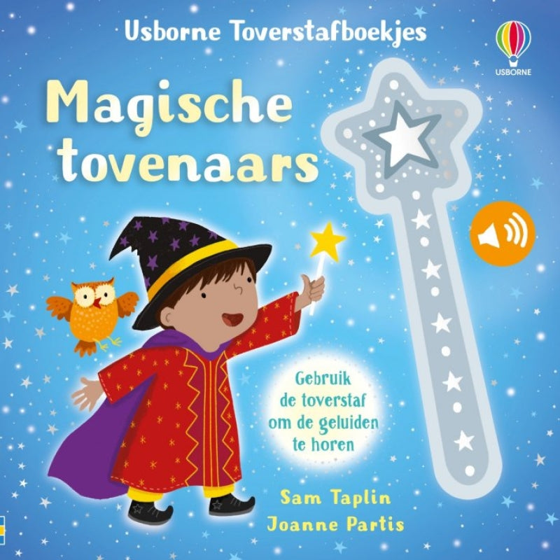 Usborne tryllestavsbøger - magiske troldmænd