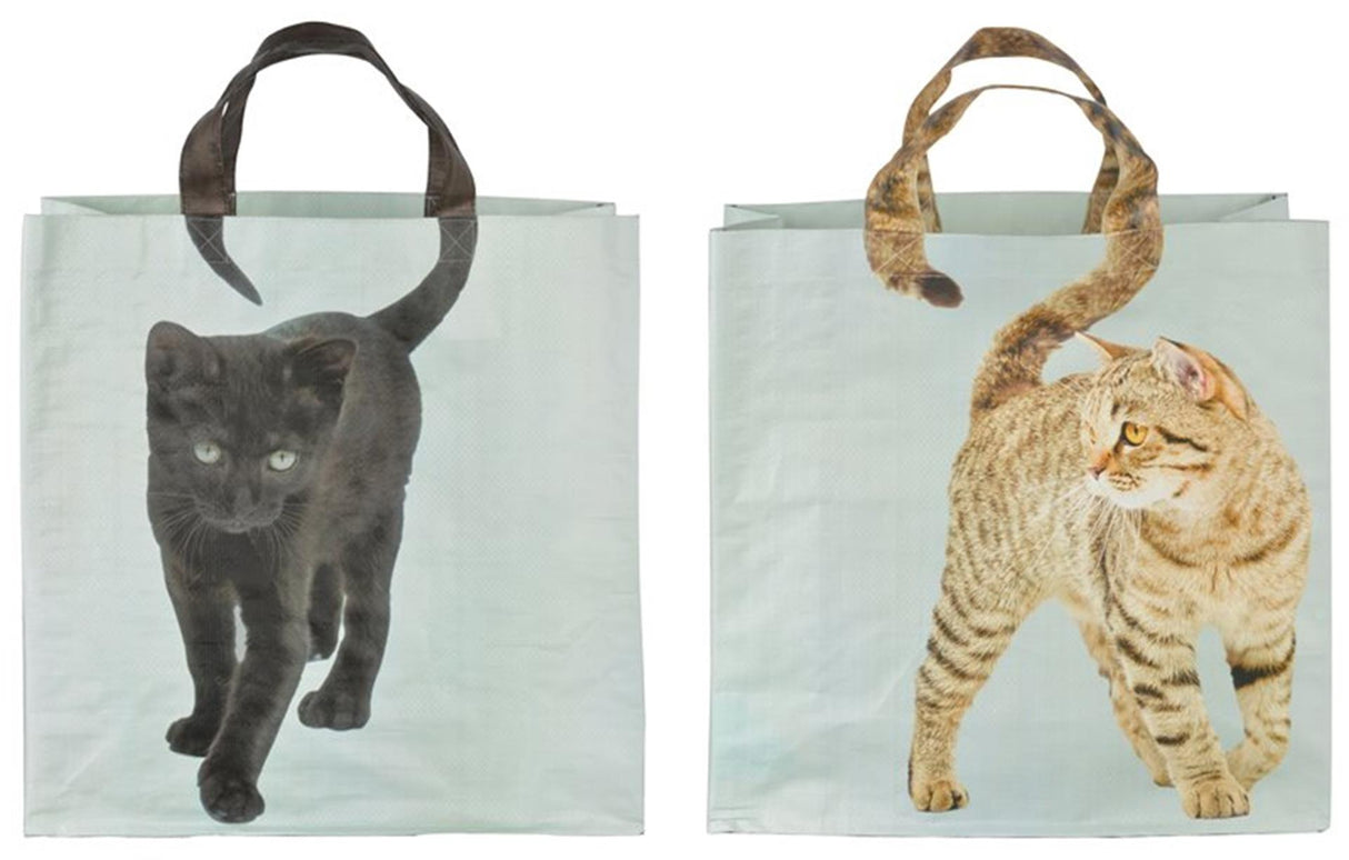 Esschert design indkøbstaske kat
