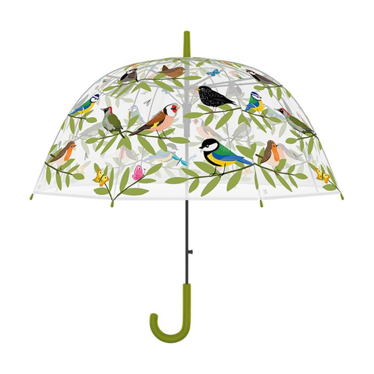 Esschert design paraply fugleklub gennemsigtig ã˜83cm