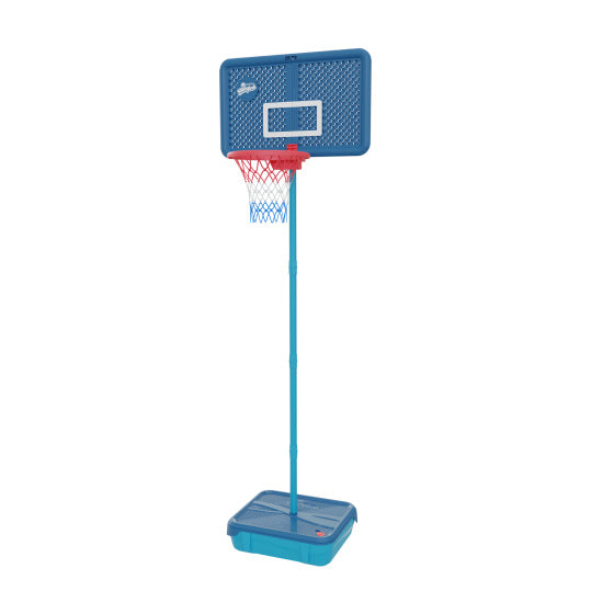 Swingball Basketball Post med alle overfladebaserede mørkeblå
