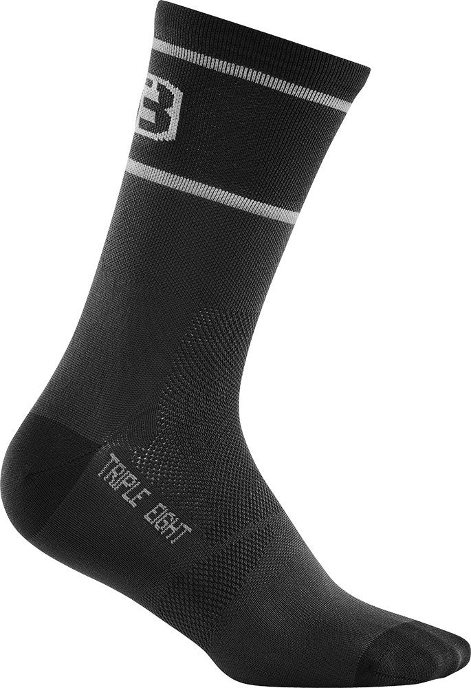 Tredobbelt otte rene logo high cut - sokker