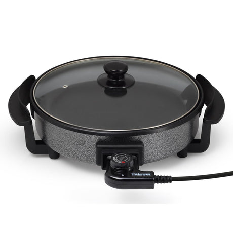Tristar multifunktionel stegepande 1500w ø30cm 1,75 liter
