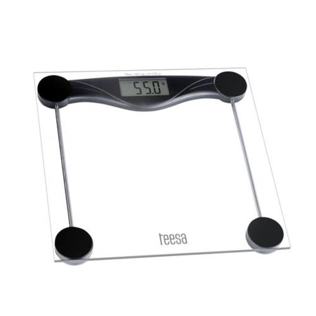 Teesa digital personlig vægt gennemsigtig op til 180 kg