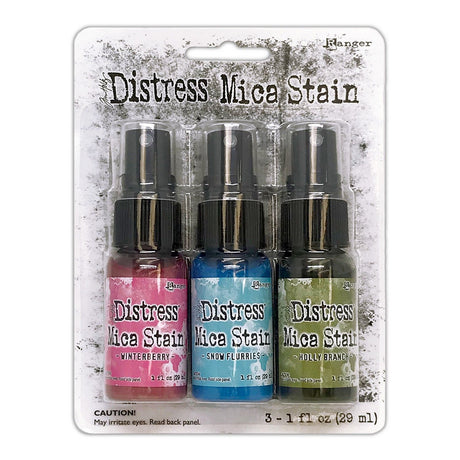 Ranger ink ranger • tim holtz distress holiday stain sæt #2