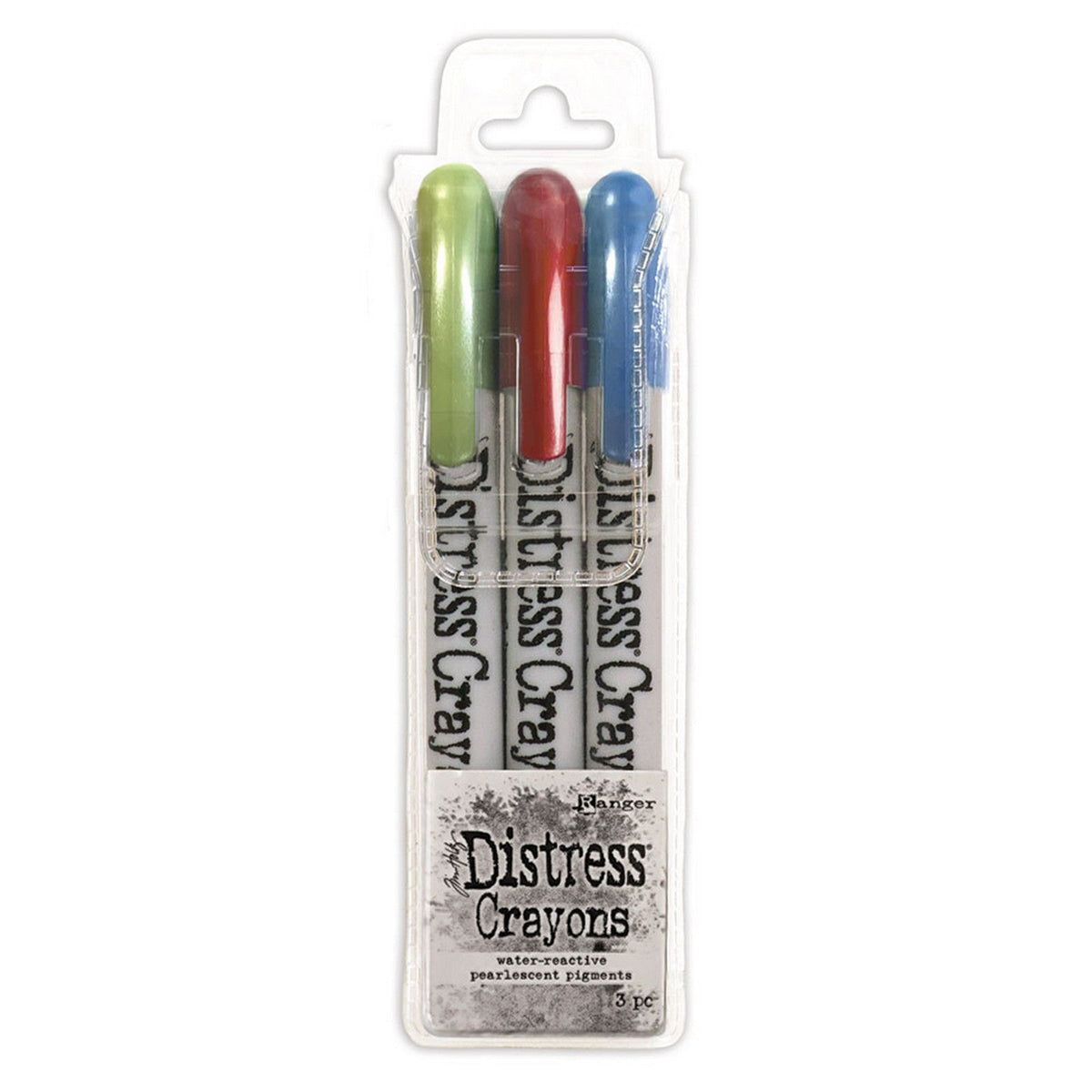 Ranger ink ranger • tim holtz distress pearl farveblyanter feriesæt 3