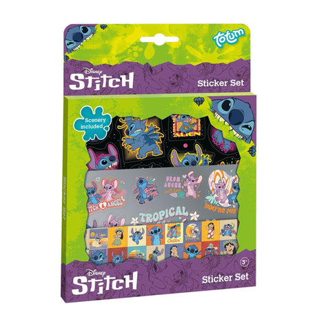 Totum disney stitch klistermærke sæt