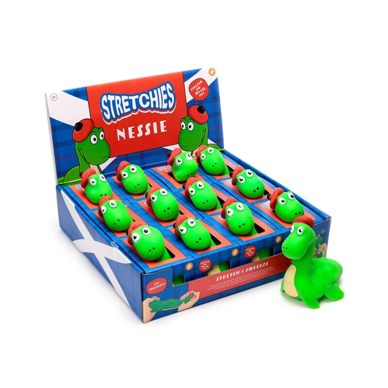 Strækbart nessie skotland souvenirlegetøj