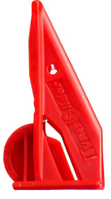 Dækglider ergonomisk dækkøber 7,8 x 4,3 cm rød