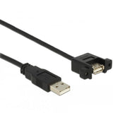 Ngk usb a til usb et indbygget kabel