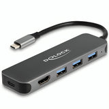 Imp usb c til c + a + hdmi hub - 5 porte