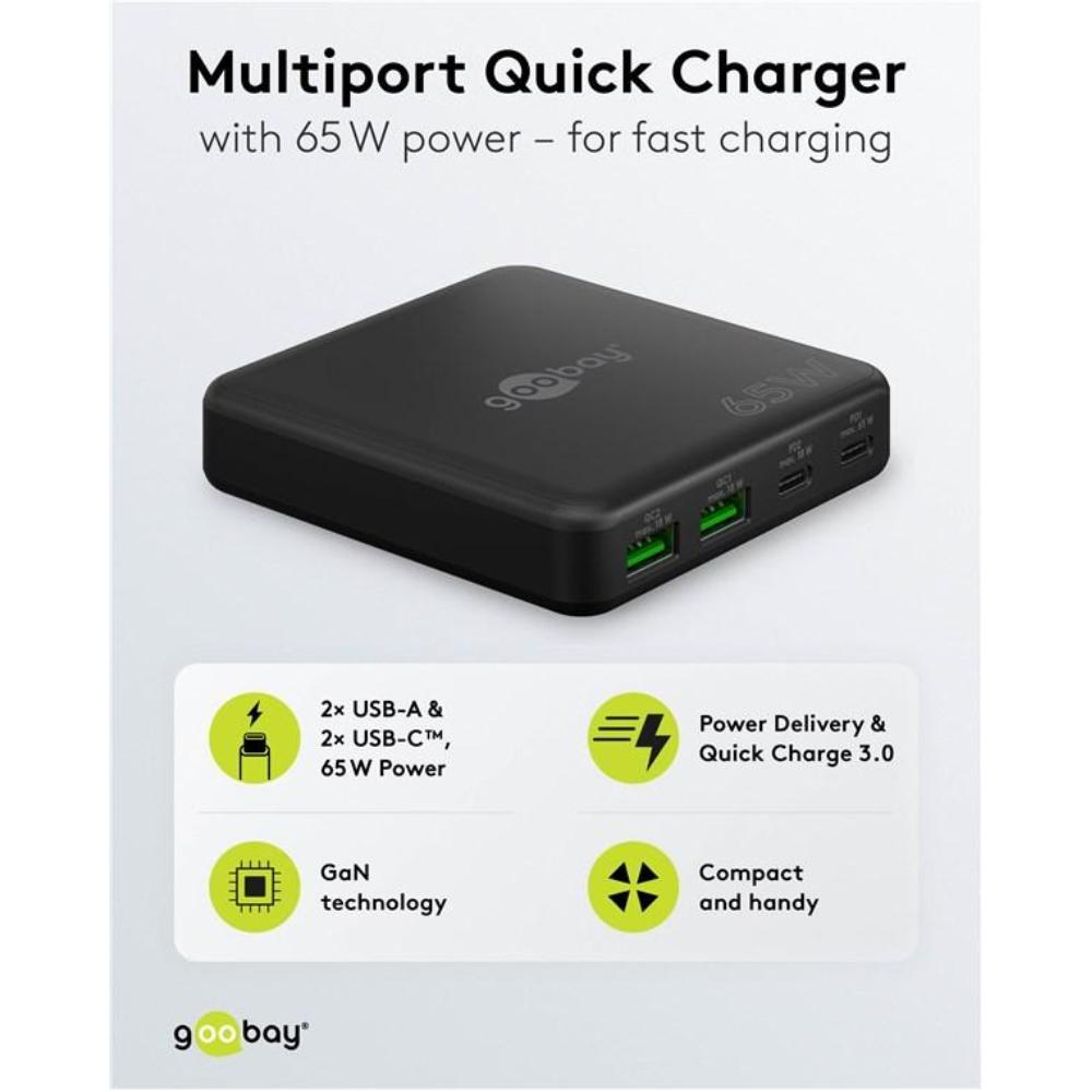 USB-C til en hub - 4 porte