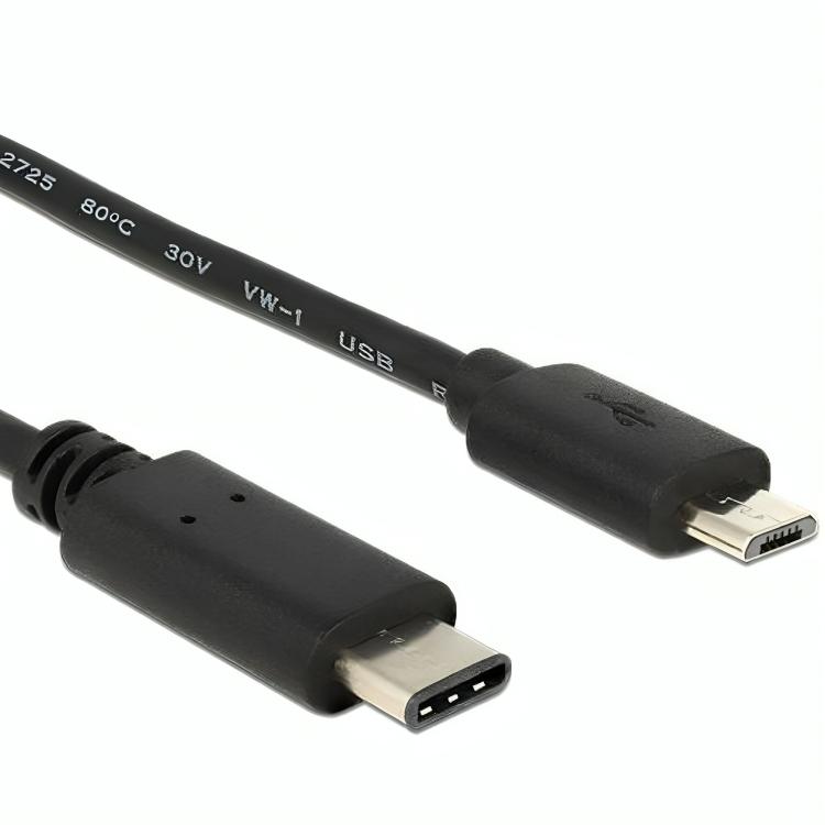 USB C til USB B mikrokabel
