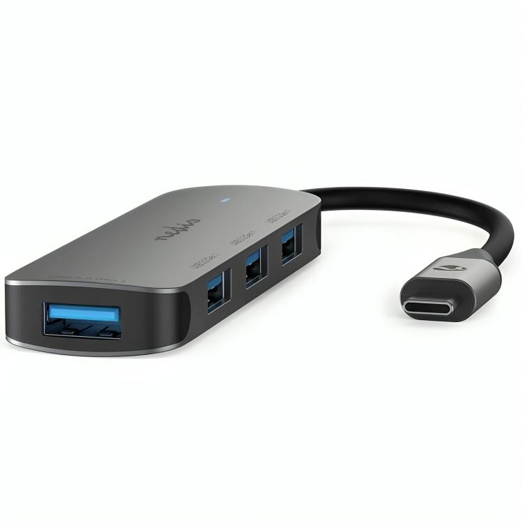Nedis USB C til A Hub - 4 porte
