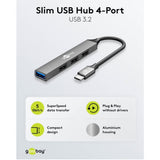Imp usb c til en hub - 4 porte