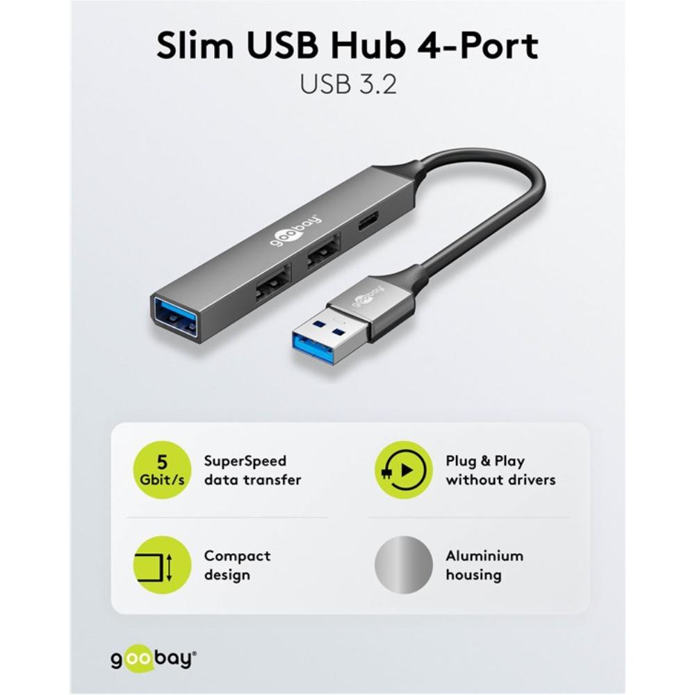 Imp usb a til a + c hub - 4 porte