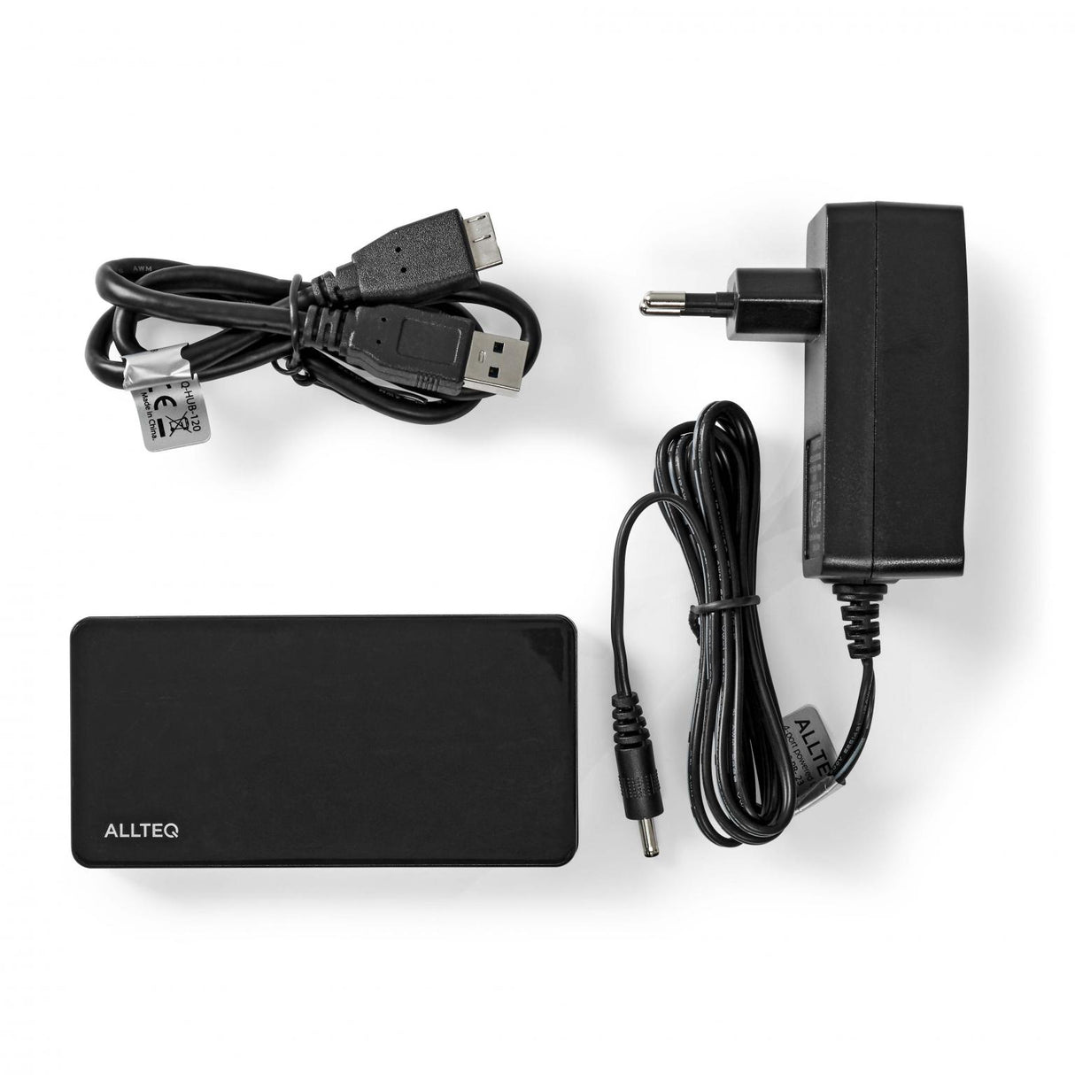 USB A til Micro USB B hub - 4 porte