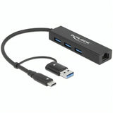 Abi USB C til A Hub - 4 porte