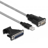 Delock USB 2.0 til RS-232 D-Sub 9-adapter, 1,8 m.